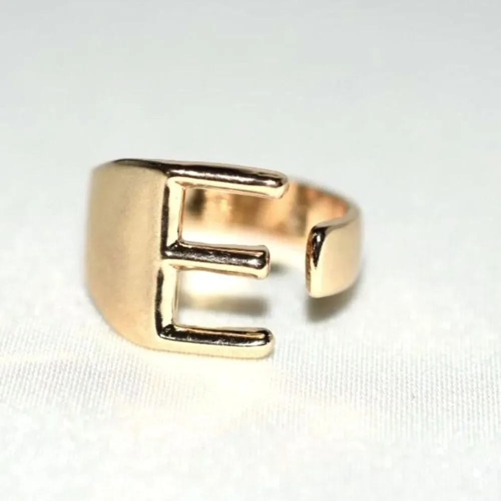 NWOT 925 Gold Flash Plated Initial Letter 